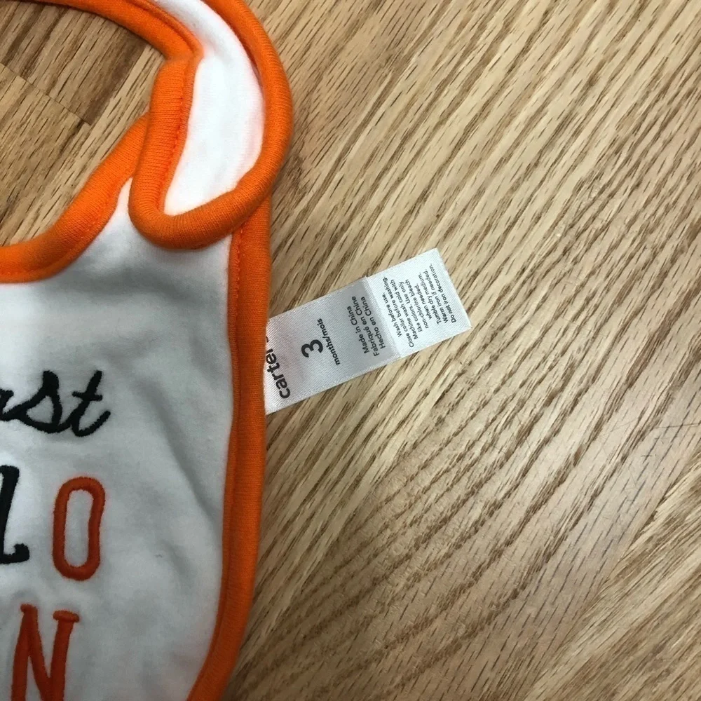 Carter’s My First Halloween Bib 3 months
